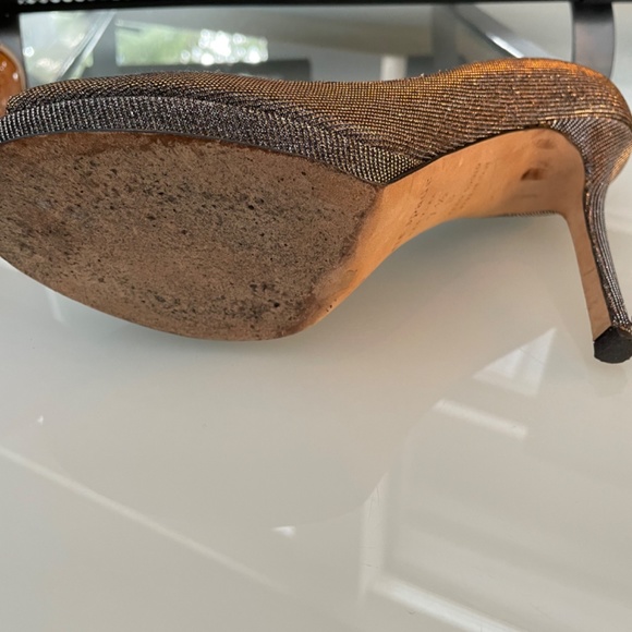 Kate Spade Women’s Shoes Size 7.5 Open Toe Leather Bottom - Picture 4 of 5